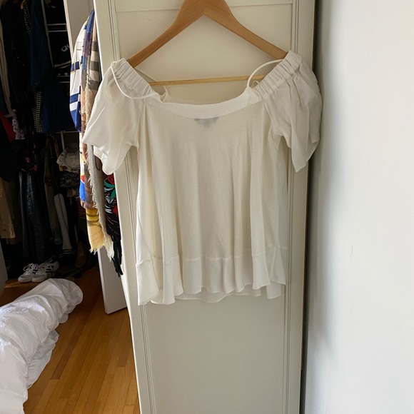 Massimo Dutti Women's White Blouse Top - Picture 2 of 4